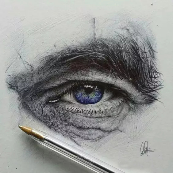 手绘技巧·眼神的手绘