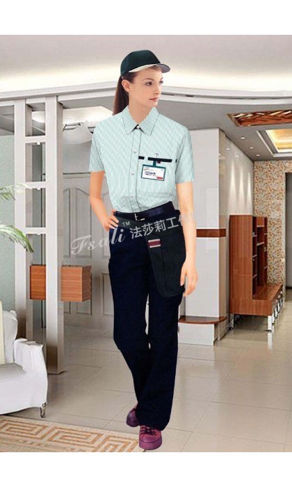 北京定制家政服务员服装告诉您家政服务员应穿什么样的工作服