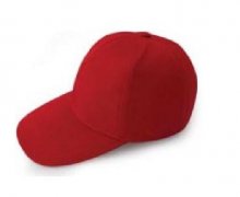 红色工作帽