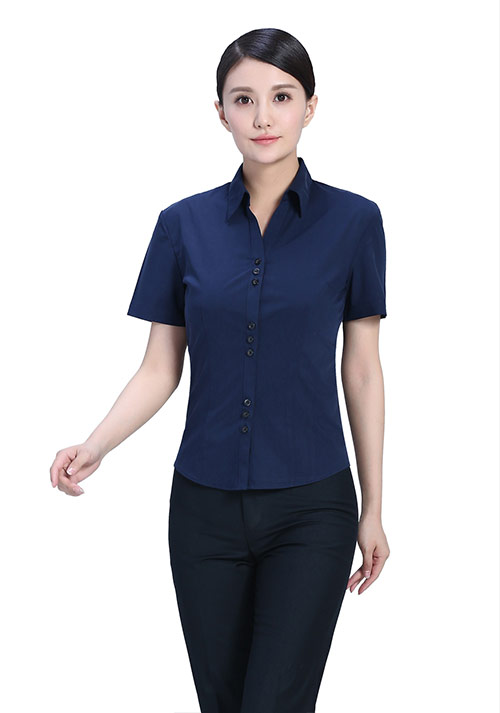 北京定做职业女装短袖衬衫—夏季女性职业装的推荐选择
